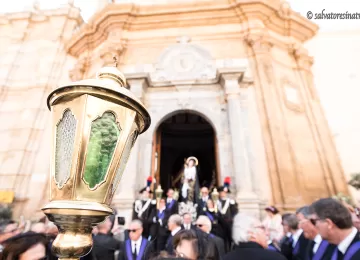 Good Friday procession - the exit of the Madonna