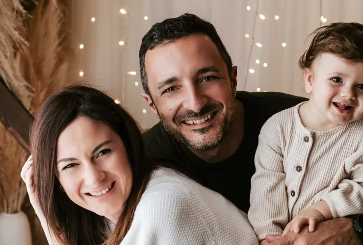 Servizio fotografico natalizio