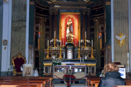 The Holy Mary's Sorrowful Sanctuary Ss. - altar