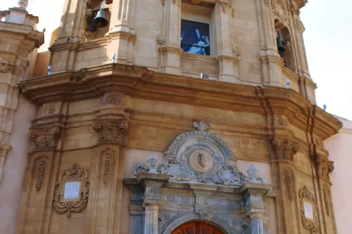 Entrance to the The Holy Mary's Sorrowful Sanctuary Ss.