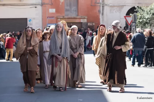 Processione del giovedì santo - fedeli