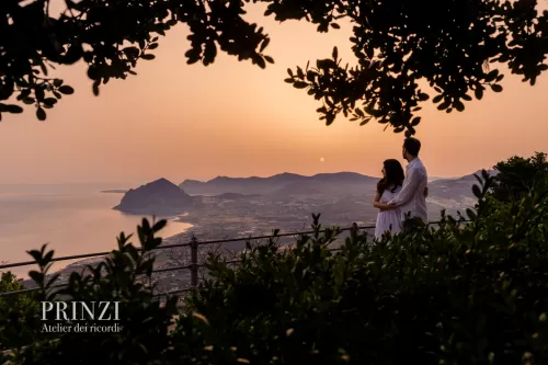 Photo panorama erice