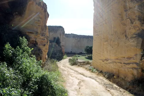 Entrata parco delle cave