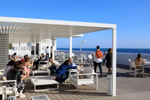 Cantine Florio - terrazza sul mare